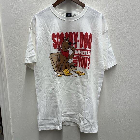 Vintage 90’s Scooby-Doo Pizza Tee With Exclusive Box Size XL - Picture 2 of 13